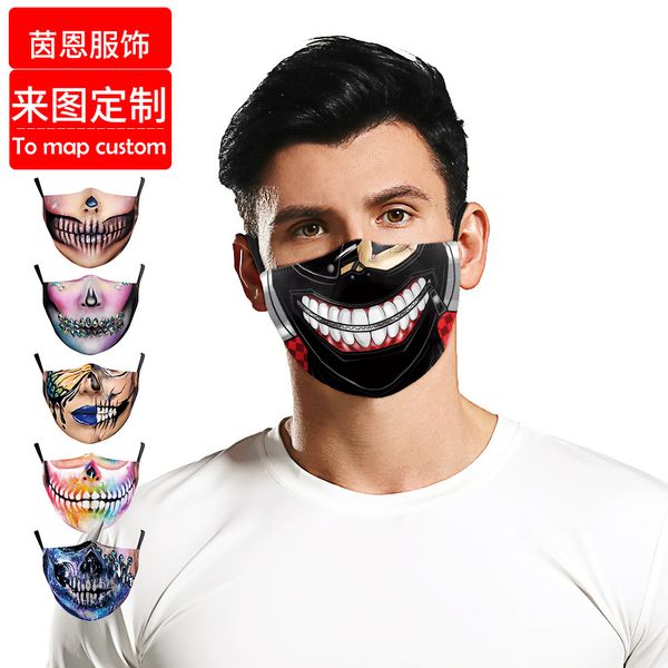 high-quality masks anti terrorism clown 3d digital printing dust and haze proof water washing filter mask
high-quality masks anti terrorism clown 3d digital printing dust and haze proof water washing filter mask