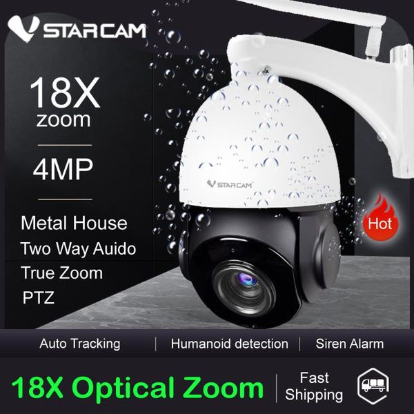 vstarcam 4mp ptz ip camera outdoor onvif 18x optical zoom waterproof speed dome wifi camera ir 50m p2p cctv security audio cam
vstarcam 4mp ptz ip camera outdoor onvif 18x optical zoom waterproof speed dome wifi camera ir 50m p2p cctv security audio cam