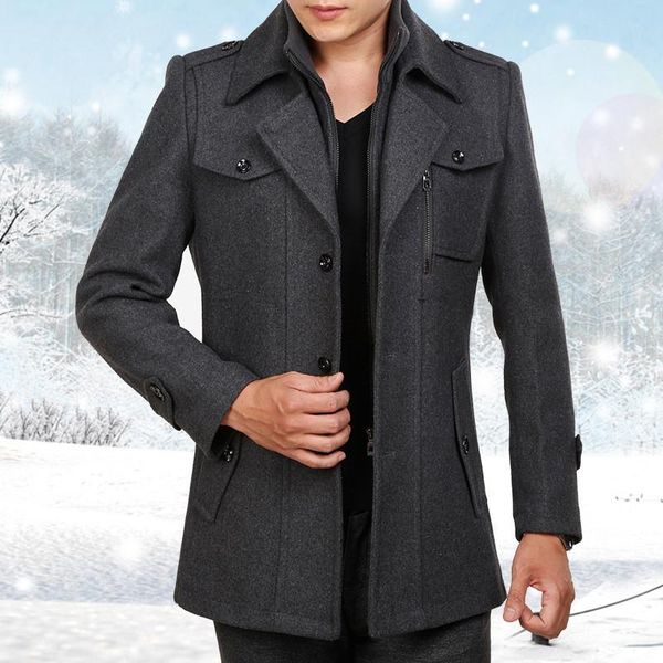men's hoodies & sweatshirts plus coat overcoat male size woolen grey winter wool sleeve jacket men thermal long windbreaker trench thic, Black
men's hoodies & sweatshirts plus coat overcoat male size woolen grey winter wool sleeve jacket men thermal long windbreaker trench thic, Black