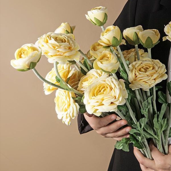 decorative flowers & wreaths nordic simulation flower camellia tea rose fake bouquet small fresh living room table decoration for home
decorative flowers & wreaths nordic simulation flower camellia tea rose fake bouquet small fresh living room table decoration for home
