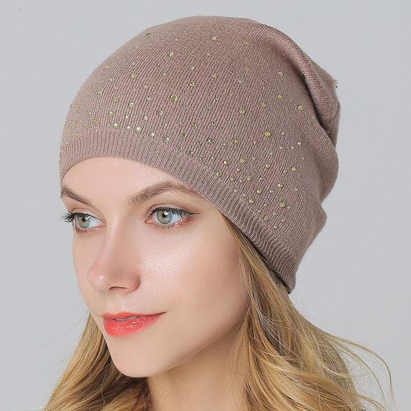 beanies thick woolen pile hat autumn and winter ladies double-layer knitted outdoor warm bonnets for women
beanies thick woolen pile hat autumn and winter ladies double-layer knitted outdoor warm bonnets for women