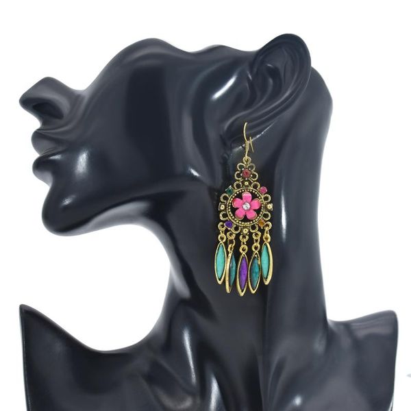 dangle & chandelier bohemian ethnic style bronze metal flower-shaped retro earrings for women drop-shaped long tassel temperament alloy, Silver
dangle & chandelier bohemian ethnic style bronze metal flower-shaped retro earrings for women drop-shaped long tassel temperament alloy, Silver