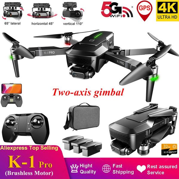 k1 pro 4k fpv drone 2 axis gimbal professional anti-shake camera gps brushless quadcopter support 32gb tf card vs sg906 max pro2
k1 pro 4k fpv drone 2 axis gimbal professional anti-shake camera gps brushless quadcopter support 32gb tf card vs sg906 max pro2
