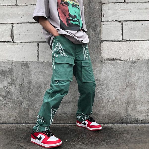 men's pants harajuku cashew flower print pockets overalls mens and women high street straight loose cargo oversize casual trousers, Black
men's pants harajuku cashew flower print pockets overalls mens and women high street straight loose cargo oversize casual trousers, Black