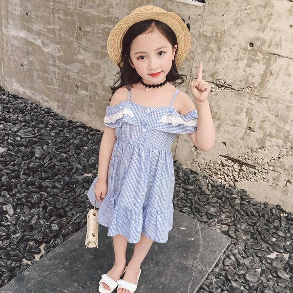 girl's dresses ppxx baby girl lace dress off shoulder boutique plaid princess sleeveless casual summer beach girls kids clothing, Red;yellow
girl's dresses ppxx baby girl lace dress off shoulder boutique plaid princess sleeveless casual summer beach girls kids clothing, Red;yellow