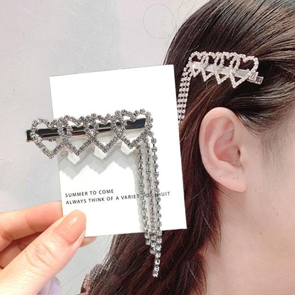 hair clips & barrettes love heart shaped hairpin with tassel rhinestone inlaid bangs side duckbill clip accessories gifts for girls jl, Golden;silver
hair clips & barrettes love heart shaped hairpin with tassel rhinestone inlaid bangs side duckbill clip accessories gifts for girls jl, Golden;silver