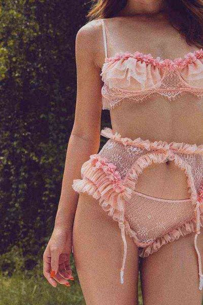 nxy setruffles lace women underwear pink lingerie intimate clothes panties and see through bra set lolita wire 1128, Red;black
nxy setruffles lace women underwear pink lingerie intimate clothes panties and see through bra set lolita wire 1128, Red;black