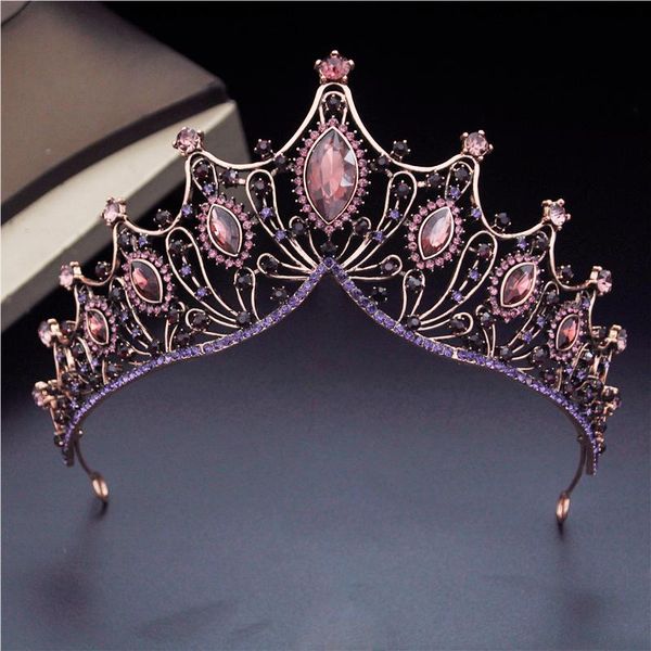 hair clips & barrettes bride crown headdress baroque rhinestone metal tiaras and crowns for queen wedding jewelry bridal dance head ornament, Golden;silver
hair clips & barrettes bride crown headdress baroque rhinestone metal tiaras and crowns for queen wedding jewelry bridal dance head ornament, Golden;silver