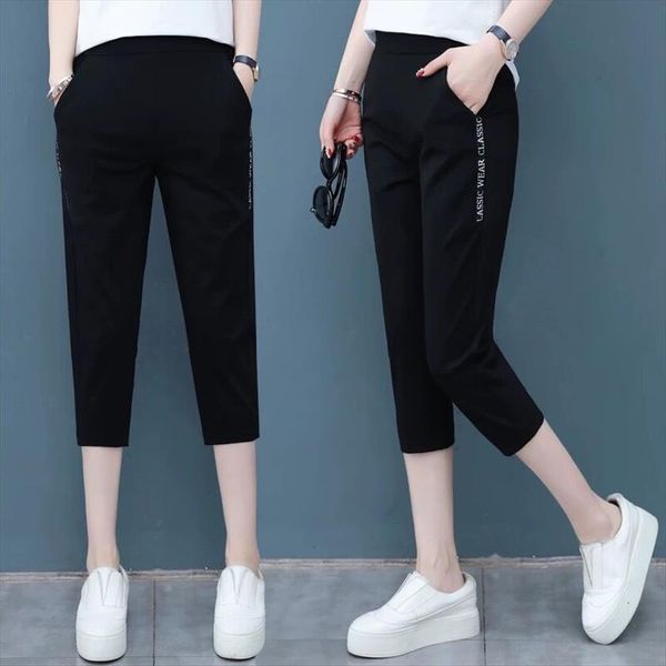 spring and summer loose harem womens pants plus size casual sweatpants pantalones de mujer, Black;white
spring and summer loose harem womens pants plus size casual sweatpants pantalones de mujer, Black;white