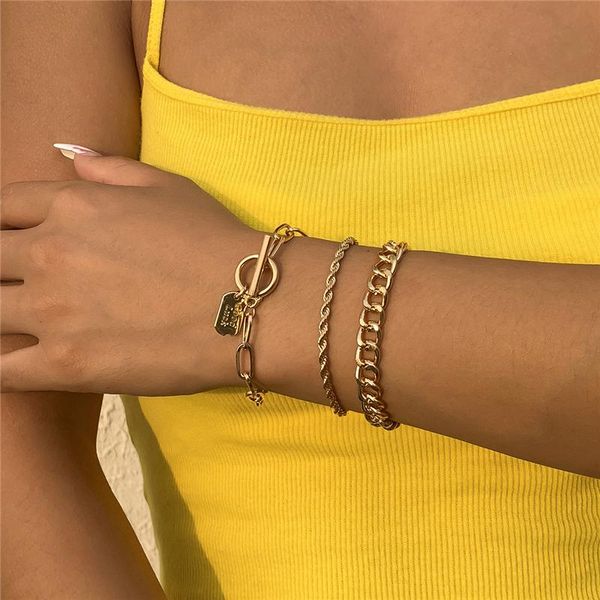 link, chain 3pcs/set vintage geometric square carved coin letter bangle bracelet steampunk twist charm women jewelry, Black
link, chain 3pcs/set vintage geometric square carved coin letter bangle bracelet steampunk twist charm women jewelry, Black