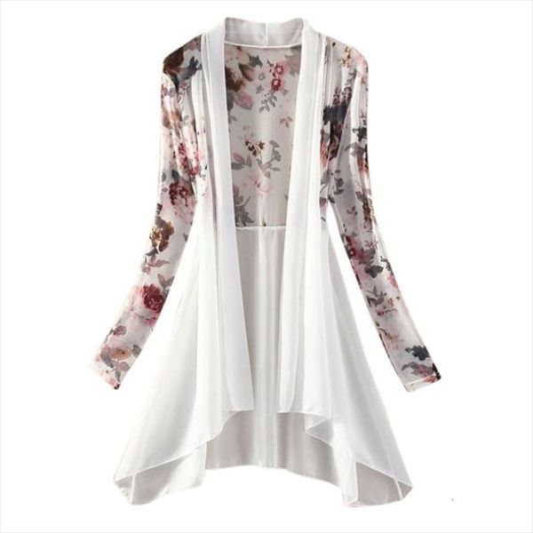 kimono vest blusa air women shirts conditioning sunscreen jackets long chiffon ladies, White
kimono vest blusa air women shirts conditioning sunscreen jackets long chiffon ladies, White