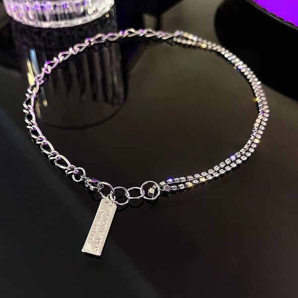 pendant necklaces jewelry luxurious real double cool female women torque bridal wedding necklace for girls goth, Silver
pendant necklaces jewelry luxurious real double cool female women torque bridal wedding necklace for girls goth, Silver