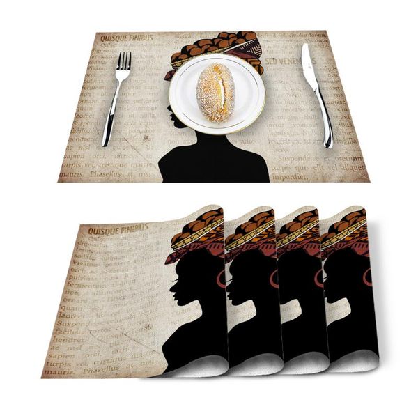table runner african woman vintage printed kitchen placemat dining mat cotton linen pads cup mats home decor
table runner african woman vintage printed kitchen placemat dining mat cotton linen pads cup mats home decor