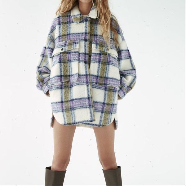 malina casual turn down collar blouses women fashion loose plaid printed shirts women elegant pockets female ladies iy, White
malina casual turn down collar blouses women fashion loose plaid printed shirts women elegant pockets female ladies iy, White