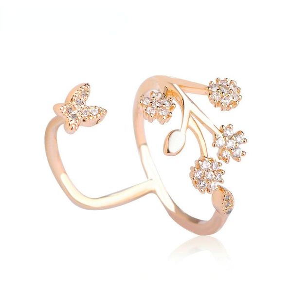 wedding rings blucome luxury rhinestone copper butterfly flower couple ring adjustable zircon female only lover anel bijoux, Slivery;golden
wedding rings blucome luxury rhinestone copper butterfly flower couple ring adjustable zircon female only lover anel bijoux, Slivery;golden