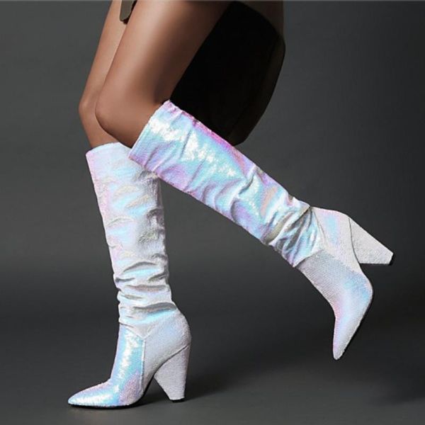 boots fanyuan 2021 style high heels ladies dress party shoes pointed toe autumn winter pleated knee women size 34-48, Black
boots fanyuan 2021 style high heels ladies dress party shoes pointed toe autumn winter pleated knee women size 34-48, Black