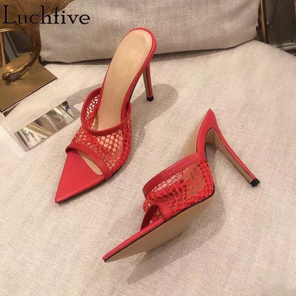slippers mesh pointy toe high heels party shoes runway gladiator stiletto summer red apricot woman, Black
slippers mesh pointy toe high heels party shoes runway gladiator stiletto summer red apricot woman, Black
