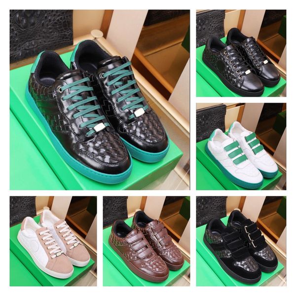 2022 designer velcro strap casual shoes intreccio leather shoes black brown white multicolor size 38-44
2022 designer velcro strap casual shoes intreccio leather shoes black brown white multicolor size 38-44