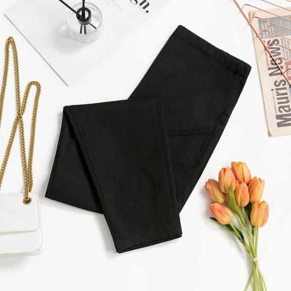 maternity bottoms pregnant women's cropped pants spring and summer stretch elastic loose women mom, White
maternity bottoms pregnant women's cropped pants spring and summer stretch elastic loose women mom, White