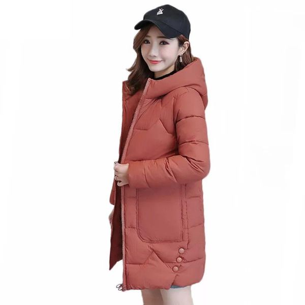 women's down & parkas 2021 fashion coats winter women hooded warm coat plus size long thicken cotton padded jacket outwear feminina, Black
women's down & parkas 2021 fashion coats winter women hooded warm coat plus size long thicken cotton padded jacket outwear feminina, Black