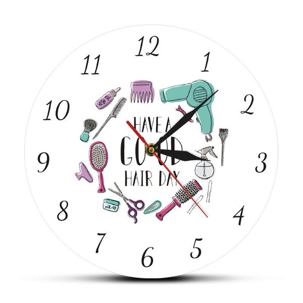 wall clocks have a good hair day salon barber shop printed clock hairstylist beauty watch uhren dining room round decor
wall clocks have a good hair day salon barber shop printed clock hairstylist beauty watch uhren dining room round decor