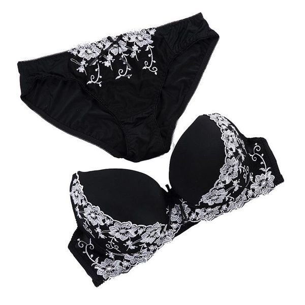 bras sets push up side support plunge bra and panty set women lace underwear lingerie plus size briefs 36-44 b c d cup, Red;black
bras sets push up side support plunge bra and panty set women lace underwear lingerie plus size briefs 36-44 b c d cup, Red;black