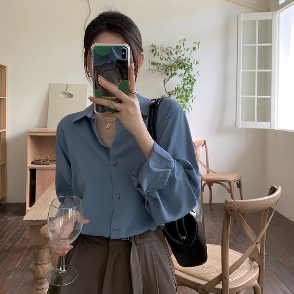 women's blouses & shirts 2021 high-quality clothing, comfortable and versatile for women, White
women's blouses & shirts 2021 high-quality clothing, comfortable and versatile for women, White