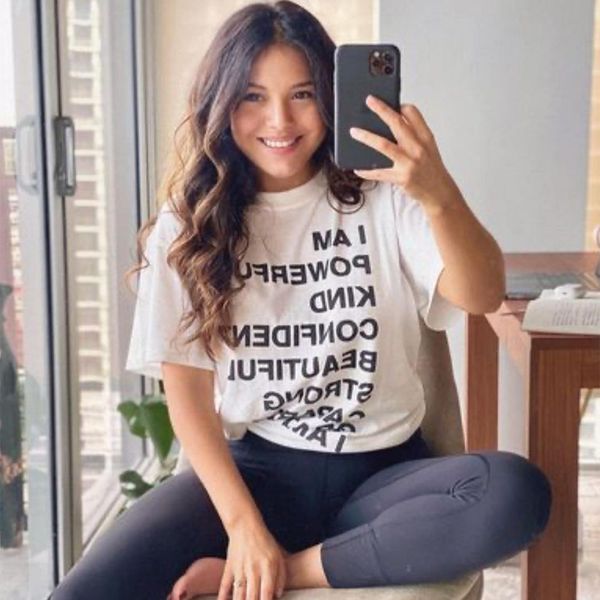 new chic letter print tees women summer casual short sleeve white cotton woman tshirts vintage loose streetwear t shirt 2021 isg4
new chic letter print tees women summer casual short sleeve white cotton woman tshirts vintage loose streetwear t shirt 2021 isg4