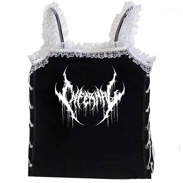 women's tanks & camis kawaii tank gothic punk dark street aesthetic y2k t shirt, White
women's tanks & camis kawaii tank gothic punk dark street aesthetic y2k t shirt, White