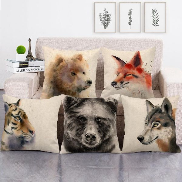 cushion/decorative pillow 45cm*45cm wild animals face design cushion cover linen/cotton sofa and seat decorative case
cushion/decorative pillow 45cm*45cm wild animals face design cushion cover linen/cotton sofa and seat decorative case