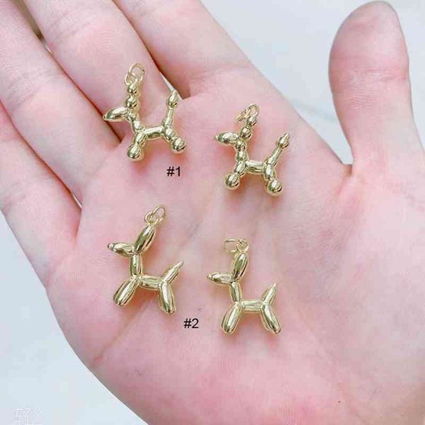 20pcs 2021 est cute balloon dog charms fashion copper gold plated pendant jewelry for gift party, Silver
20pcs 2021 est cute balloon dog charms fashion copper gold plated pendant jewelry for gift party, Silver