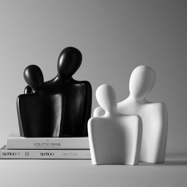 decorative objects & figurines abstract hug art figures ceramic creative minimalist nordic ornaments study office living room statuette deco
decorative objects & figurines abstract hug art figures ceramic creative minimalist nordic ornaments study office living room statuette deco