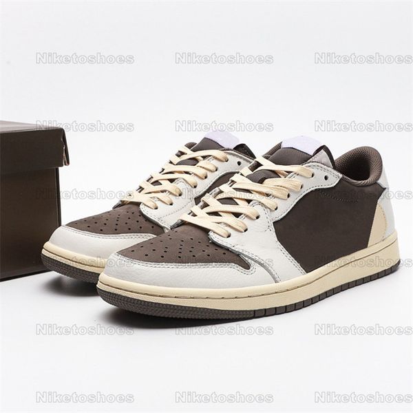 1 low og reverse mocha designers trainers shoe white brown red sail cactus jack designer sneakers sports trainers, Black
1 low og reverse mocha designers trainers shoe white brown red sail cactus jack designer sneakers sports trainers, Black