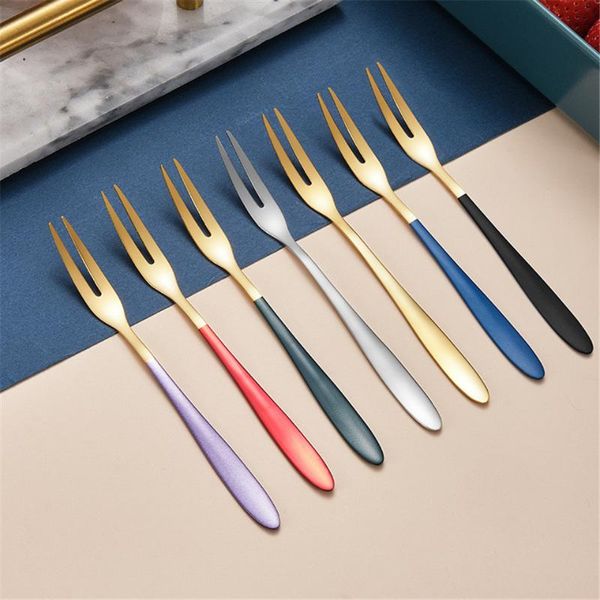 forks 6/12pcs stainless steel fork fruit set tableware multiple snack cake dessert portable home flatware
forks 6/12pcs stainless steel fork fruit set tableware multiple snack cake dessert portable home flatware