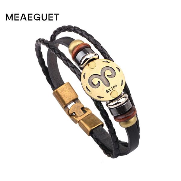 charm bracelets meaeguet bronze alloy buckles zodiac aries bracelet punk leather wooden bead black hematite men women jewelry, Golden;silver
charm bracelets meaeguet bronze alloy buckles zodiac aries bracelet punk leather wooden bead black hematite men women jewelry, Golden;silver