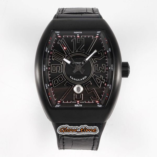 super abf version vanguard v45 sc dt glacier ac br.gl black dial eta 2824 automatic 28800vph mens-watch black steel case leather watches, Slivery;brown
super abf version vanguard v45 sc dt glacier ac br.gl black dial eta 2824 automatic 28800vph mens-watch black steel case leather watches, Slivery;brown