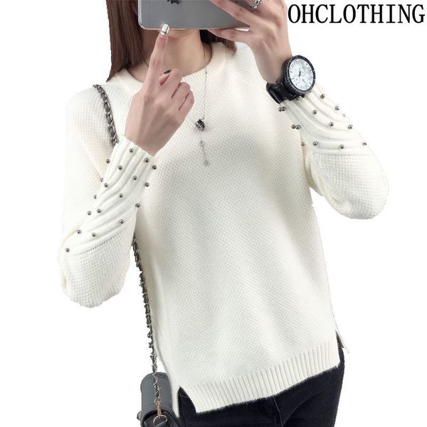 ohclothing new spring korean short all-match winter sweater knitted shirt with long sleeves loose women sweater pullover 210218, White;black
ohclothing new spring korean short all-match winter sweater knitted shirt with long sleeves loose women sweater pullover 210218, White;black