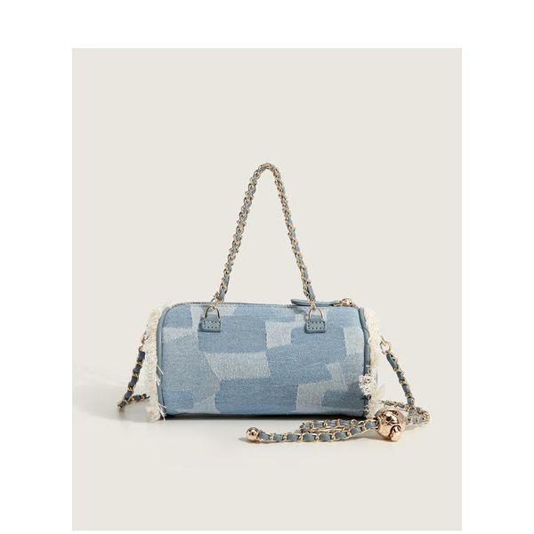 waist bags 2021 women's chain vintage denim color-blocking bag casual shoulder purses handbag women clutch ladies cylindrical han
waist bags 2021 women's chain vintage denim color-blocking bag casual shoulder purses handbag women clutch ladies cylindrical han