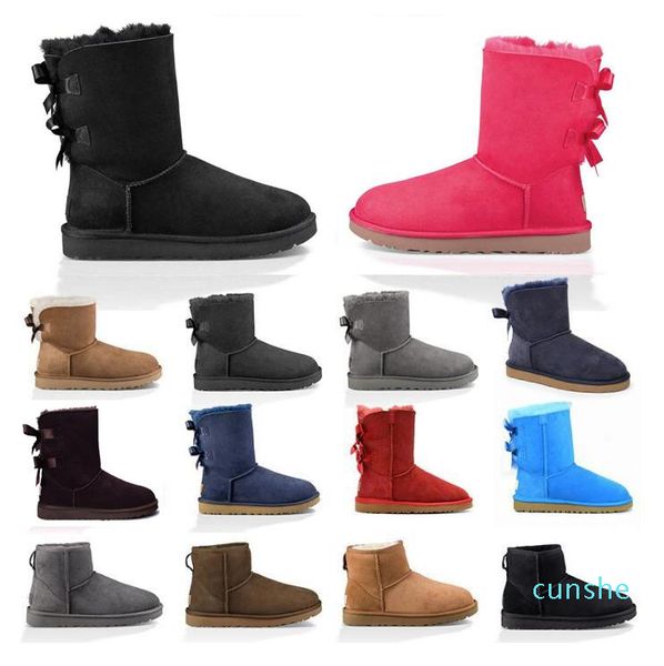 designer fahsion women boots snow winter boots australian satin boot ankle booties fur leather designer outdoors shoes size 36-41, Black
designer fahsion women boots snow winter boots australian satin boot ankle booties fur leather designer outdoors shoes size 36-41, Black