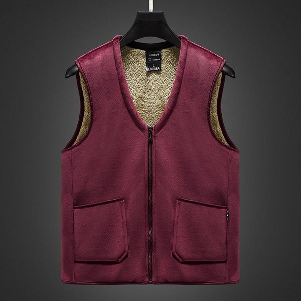 men's vests male waistcoat autumn warm sleeveless jacket vest men zip casual fleece spring, Black;white
men's vests male waistcoat autumn warm sleeveless jacket vest men zip casual fleece spring, Black;white