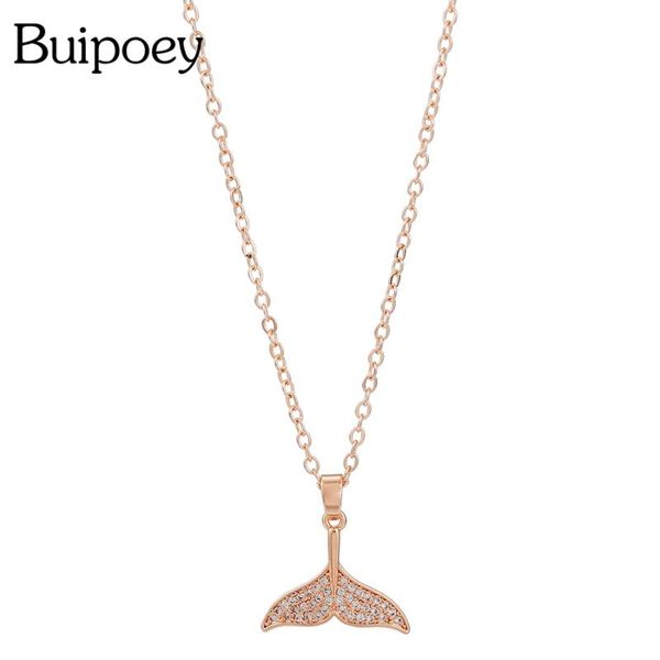 pendant necklaces exquisite korea stainless steel chain rose gold cz fish tail necklace for women crystal charm clavicle gift, Silver
pendant necklaces exquisite korea stainless steel chain rose gold cz fish tail necklace for women crystal charm clavicle gift, Silver