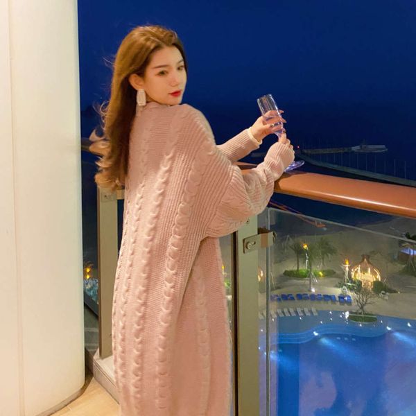 autumn and winter 2020 new coarse twist cardigan lazy wind loose medium length sweater knitted coat women's gentle wind, White;black
autumn and winter 2020 new coarse twist cardigan lazy wind loose medium length sweater knitted coat women's gentle wind, White;black