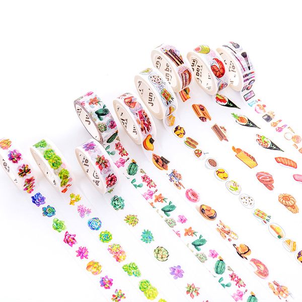 3pieces/lot (1pcs/sell)15mm x 7m cute lotkawaii flower food animals decorative washi tape diy scrapbooking masking tape school office s 2016
3pieces/lot (1pcs/sell)15mm x 7m cute lotkawaii flower food animals decorative washi tape diy scrapbooking masking tape school office s 2016