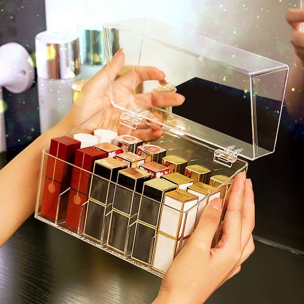 storage boxes & bins 9/18/24 grids makeup organizer nail polish lipstick holder display rack case cosmetic organiser tool
storage boxes & bins 9/18/24 grids makeup organizer nail polish lipstick holder display rack case cosmetic organiser tool