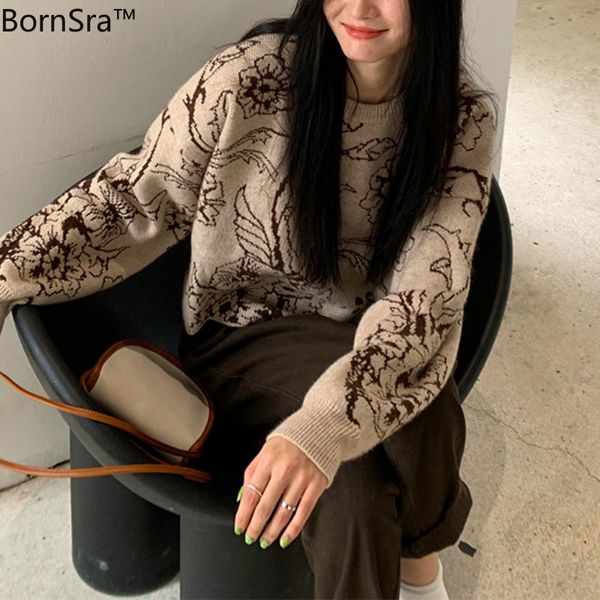 women's sweaters bornsra casual computer knitted womens o-neck full for women clothing knit, White;black
women's sweaters bornsra casual computer knitted womens o-neck full for women clothing knit, White;black