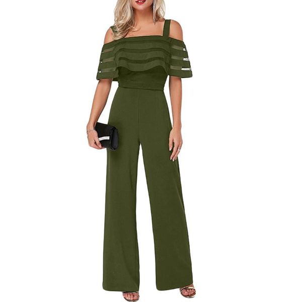 women's jumpsuits & rompers 2021 trendy women jumpsuit off shoulder summer romper wide leg trousers casual clubwear outfits ol mesh ove, Black;white
women's jumpsuits & rompers 2021 trendy women jumpsuit off shoulder summer romper wide leg trousers casual clubwear outfits ol mesh ove, Black;white