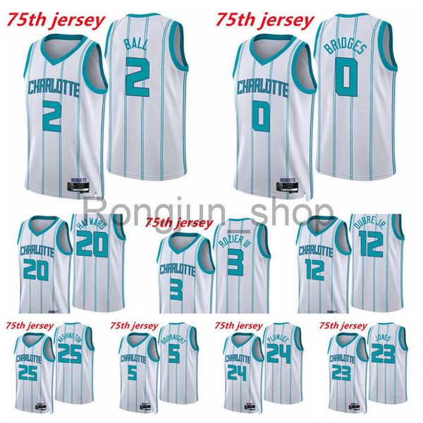2021-22 75th anniversary printed mens basketball lamelo ball gordon hayward kelly oubre jr. miles bridges terry rozier iii kai jones white, Black
2021-22 75th anniversary printed mens basketball lamelo ball gordon hayward kelly oubre jr. miles bridges terry rozier iii kai jones white, Black