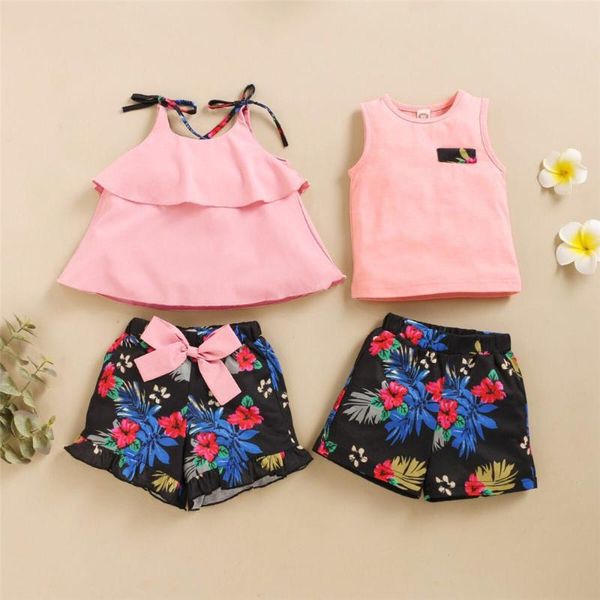clothing sets 2021 fashion brother and sister vest set sleeveless solid color flower print short pants 2-piece suits, White
clothing sets 2021 fashion brother and sister vest set sleeveless solid color flower print short pants 2-piece suits, White