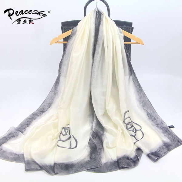 fashionable ink edge flower like printing, versatile silk scarf, sunscreen shawl zs001, Blue;black
fashionable ink edge flower like printing, versatile silk scarf, sunscreen shawl zs001, Blue;black