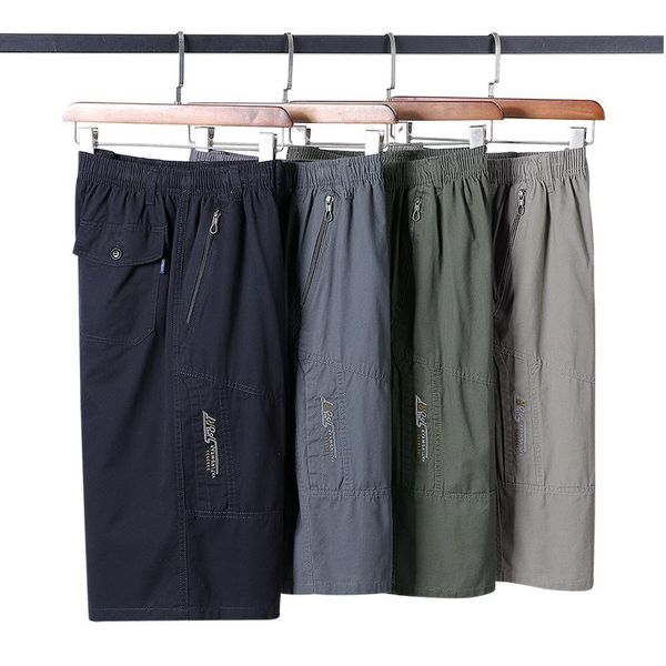 summer men's shorts casual loose cropped trousers sports knit straight pants cotton short, White;black
summer men's shorts casual loose cropped trousers sports knit straight pants cotton short, White;black